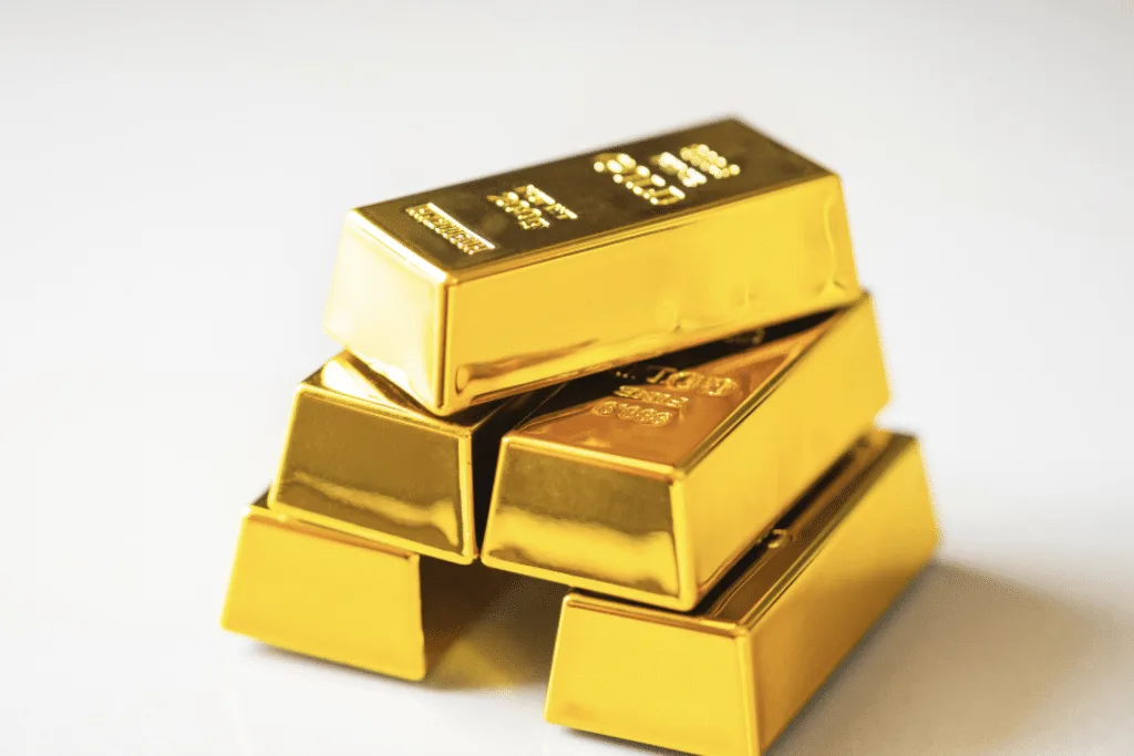 Gold bars - secure investment for retirement
